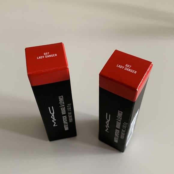 MAC red lipstick - Lady danger NEW - Picture 2 of 2